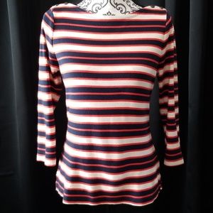 LAND'S END 3/4 LENGTH SLEEVE TOP